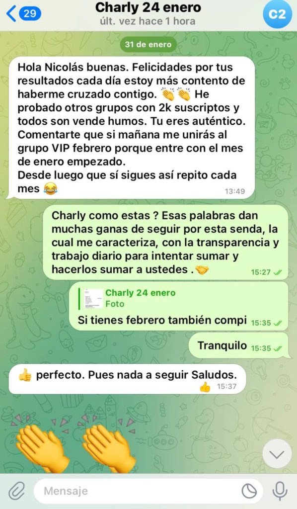 testimonio charly