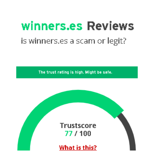 Winners-ScamAdviser