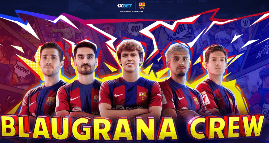 1xBet. Blaugrana Crew