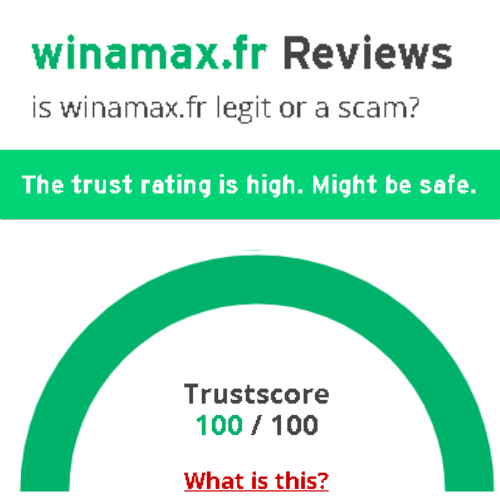 Winamax ScamAdviser