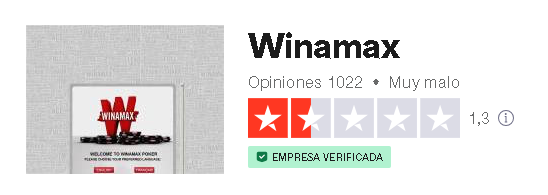 Winamax Trustpilot