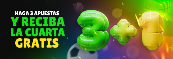 3+1 Apuesta Gratuita Velobet