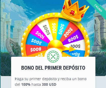 Bono Bienvenida Casino