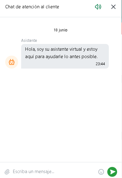 Chat Atencion