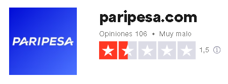 paripesa-trustpilot